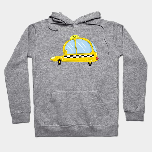 Taxi Hoodie by DigiToonsTreasures